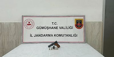 Jandarma’dan Kürtünde  Silah Operasyonu: