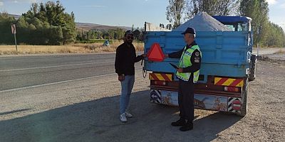 Jandarma’dan trafik güvenliği eğitimi