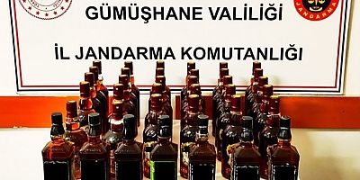 Jandarma kaçak alkole geçit vermedi