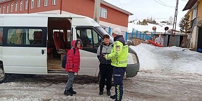 Jandarmadan “Güvenli Okul Yolu” Denetimi