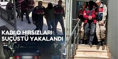 Kablo ve Hurda Hırsızları Suçüstü Yakalandı