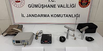 Kaçak kazıya suçüstü: Torul