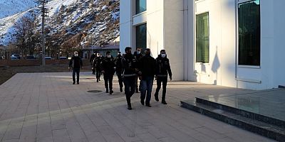 Kaçak silah ticareti Şüphelisi 12 kişi Adliye’ye Sevk Edildi