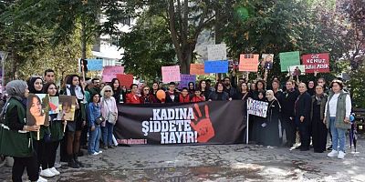 Kadın ve çocuk cinayetlerine dur demek için yürüdüler