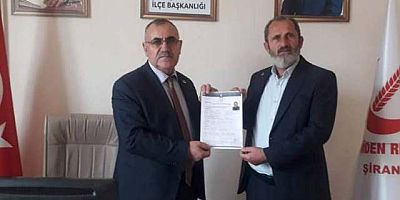 KADİR ŞANLI BAŞVURUSUNU YAPTI