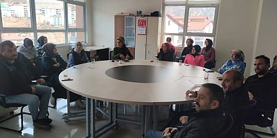 KAMU PERSONELLERİNE ŞİDDETLE MÜCADELE EĞİTİMİ VERDİ