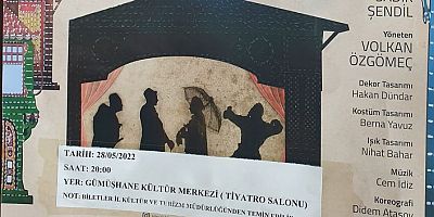 Kanlı Nigar Gümüşhane’de Sahnelenecek