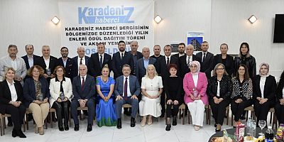 Karadeniz’de Yılın En’leri ödüllerini aldı