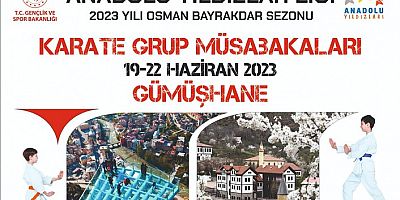 Karate grup müsabakaları Gümüşhane’de