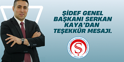Kaya teşekkür etti