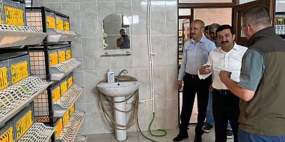 Kaymakam Mahmut Sami Yılmaz’dan Kınalı Keklik Üretim İstasyonu’na Ziyaret