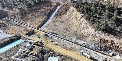 KELKİT AŞUT GÖLETİ’NDE % 29 FİZİKİ GERÇEKLEŞME SAĞLANDI