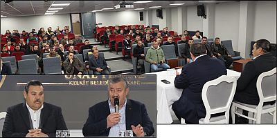 Kelkit Belediyesi’nde İstişare Toplantısı