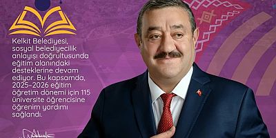 Kelkit Belediyesi’nden Üniversite Öğrencilerine Eğitim Desteği