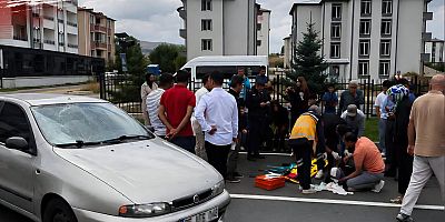 Kelkit Çevre Yolunda Yaya Geçidinde Kaza: 1 Yaralı