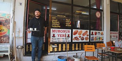 Kelkit  kahvehanelerde kış mevsiminde çaydan çok süt satılıyo