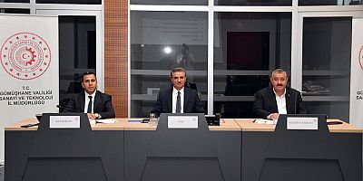 Kelkit Organize Sanayi Bölgesi İçin Toplantı Gerçekleştirildi