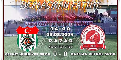 Kelkit Play-Off Yolunda Kan Kaybetti!