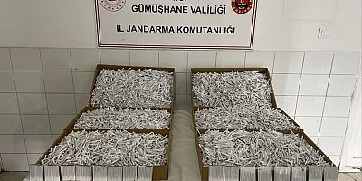 Kelkit’te 16 bin 610 makaron yakalandı