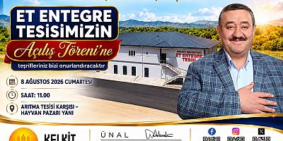 Kelkit'te Et Entegre Tesisi Hizmete Giriyor