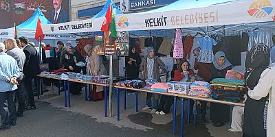 Kelkit'te 'Gazze İçin Ayaktayız' Kermesi