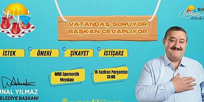 Kelkit’te Halk Günü Buluşması: Başkan Yılmaz Vatandaşların Sorularını Yanıtlayacak