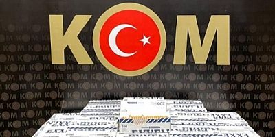 Kelkit'te Kaçakçılık Operasyonu: 20 Bin Adet Makaron Ele Geçirildi