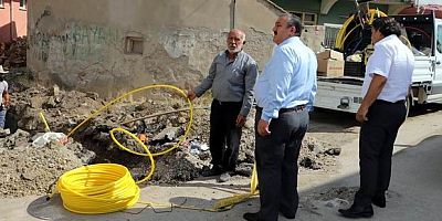 Kelkit’te Küçük Cami Mahallesi Ve Çevresi Doğalgaza Kavuşuyor