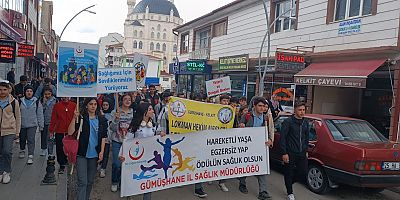 Kelkit'te 'Sağlık İçin Hareket Et' Yürüyüşü Yapıldı