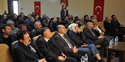 Kelkit’te “Tarımda Tasarruflu Su Kullanma” eğitimi verildi