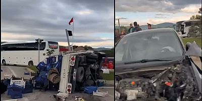Kelkit’te Trafik Kazası: 6 Kişi Yaralandı