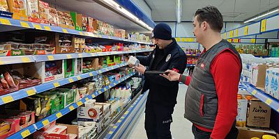 Kelkit Zabıtasından Market Denetimlerine Devam
