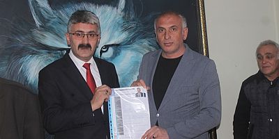 KEMAL EMİROĞLU ADAY ADAYLIK BAŞVURUSUNU YAPTI.