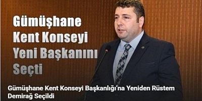 KENT KONSEYİNDE RÜSTEM DEMİRAĞ DÖNEMİ 