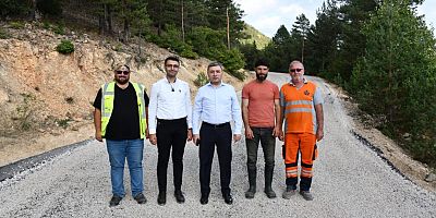 Kent Ormanı yolu asfaltlandı