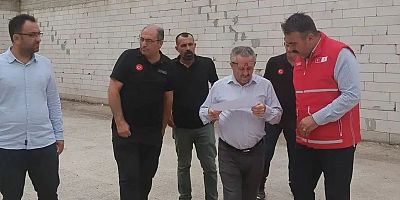 Kızılay Heyeti Gümüşhane Aşevi Proje Alanını İnceledi