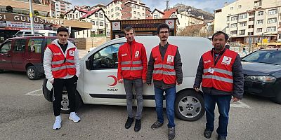 Kızılay’ın engelsiz gönüllüleri ihtiyaç sahiplerini pidesiz bırakmadı