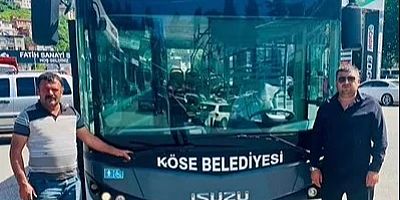 Köse Belediyesi Araç Filosunu Güçlendirmeye Devam Ediyor