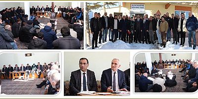 Köse İlçesi Salyazı Köyünde Pancar Üreticileri ve Sektör Temsilcileri İle Toplantı Gerçekleştirildi
