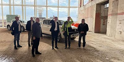 Köse Kaymakamı İbrahim Pelit, Bayburt-Gümüşhane Havalimanı İnşaatını Yerinde İnceledi  