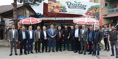 KÖSE KELKİT’TE ESNAF VE VATANDAŞLARLA BULUŞTU