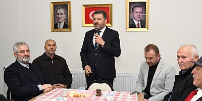 Köse, Şiran muhtarlarıyla buluştu