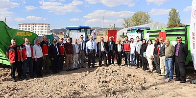 Köseli çiftçilere makine desteği