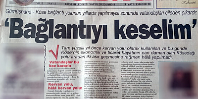 KÖSELİLER’DEN Bayburt’a bağlanma resti!