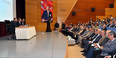 Köy Ve Mahalle Muhtarları Toplantısı Yapıldı