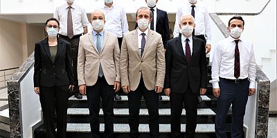 KTÜ Rektörüne Hayırlı Olsun Ziyareti