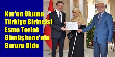 Kur’an Okuma Türkiye Birinci Torlak Vali Baruş’u Ziyaret Etti