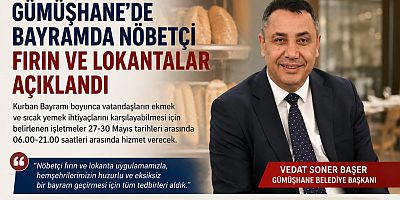 Kurban Bayramı’nda Nöbetçi Fırın ve Lokantalar Açıklandı