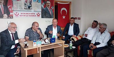 Kürtün BBP’de Mustafa Kuran güven tazeledi