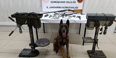 Kürtün’de ruhsatsız silah operasyonu